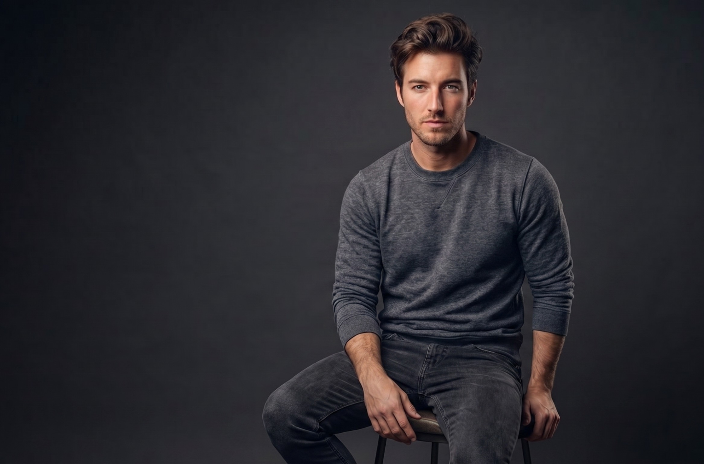 Man with thick healthy hair representing Deoxylocks men’s hair loss treatment and hair regrowth solution for thinning hair